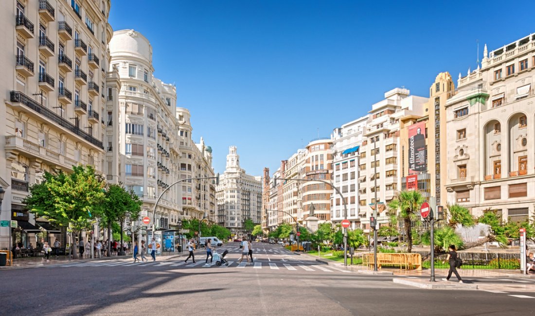 Valencia, Plaza del Ayuntamiento