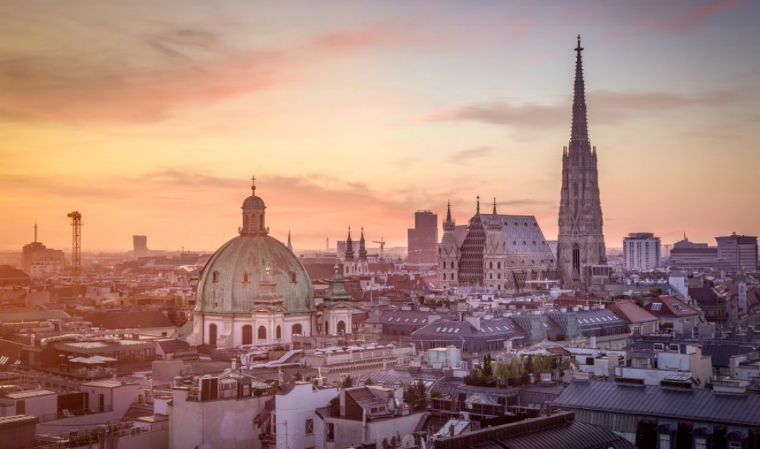 Skyline di Vienna con la cattedrale di Santo Stefano. Credits mRGB / Shutterstock