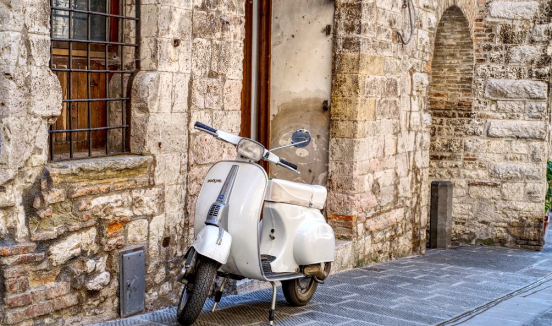 Umbria e Vespa: abbinata perfetta