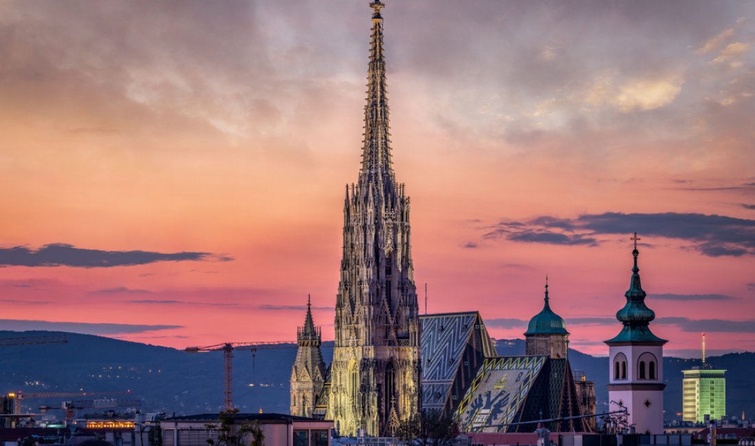 La splendida guglia del Duomo di Santo Stefano
