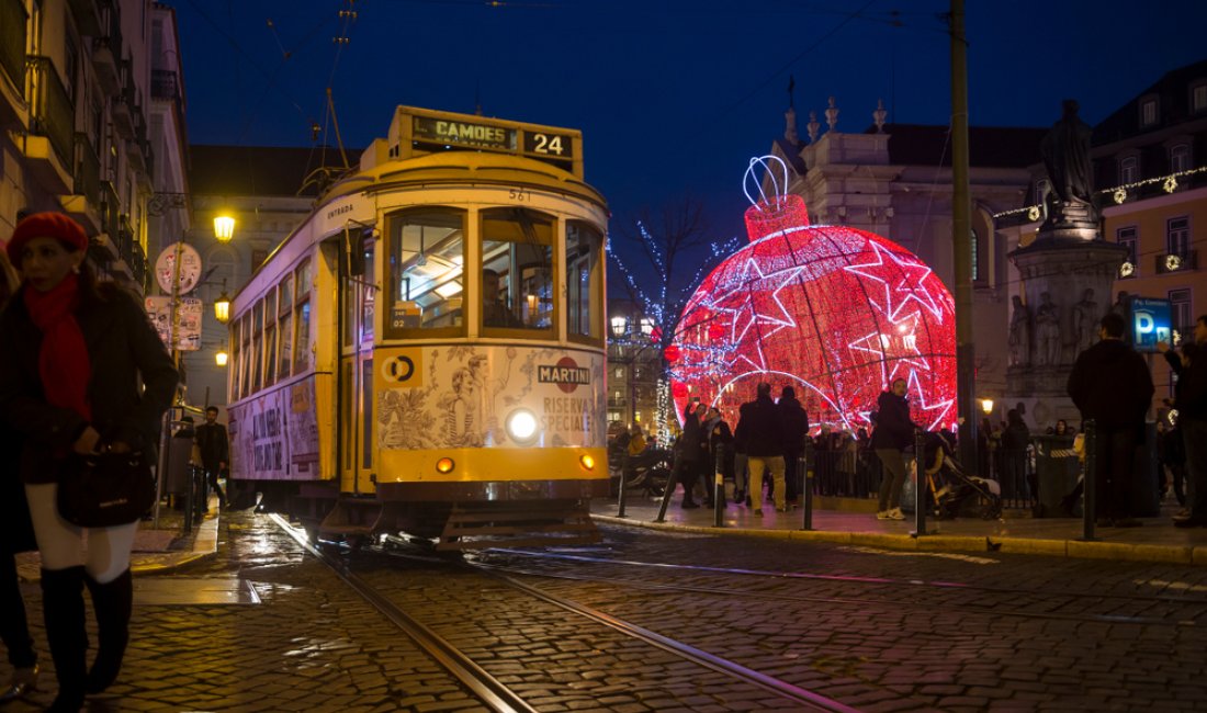 Natale a Lisbona. Credits lazyllama / Shutterstock