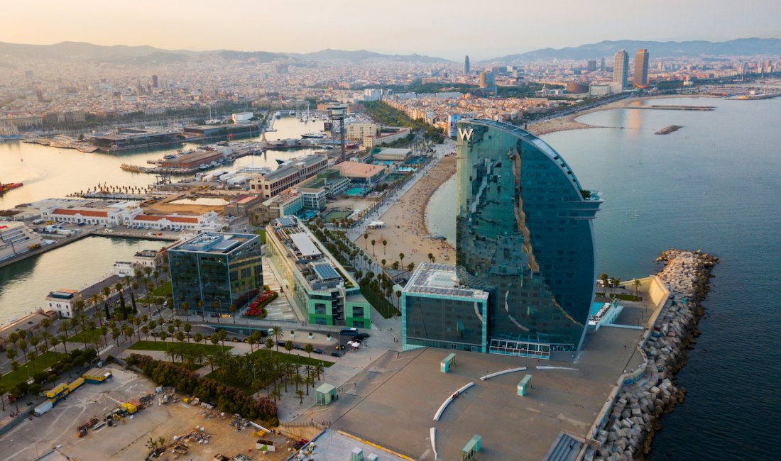 Barcellona, Fronte del porto