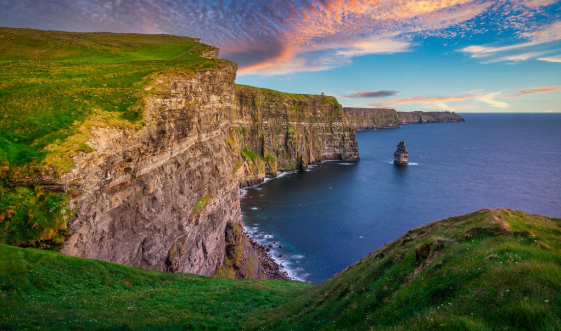 Cliffs of Moher al tramonto