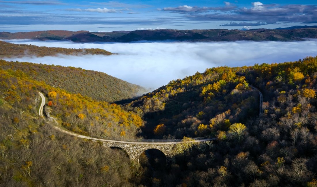Un ponte lungo la ciclabile della Parenzana. Credits Wirestock Creators / Shutterstock