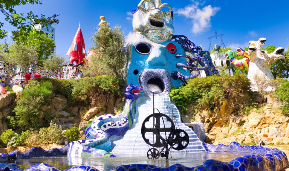 Capalbio, il giardino dei tarocchi di Niki de Saint Phalle. Credits Paolo Borella