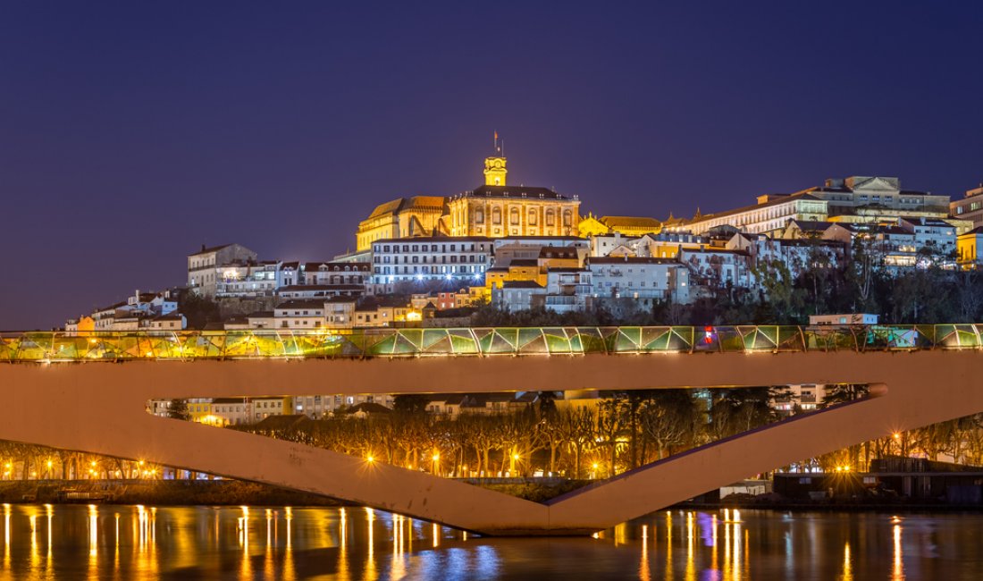 Coimbra, il ponte di ferro intitolato a Pedro e Inês de Castro
