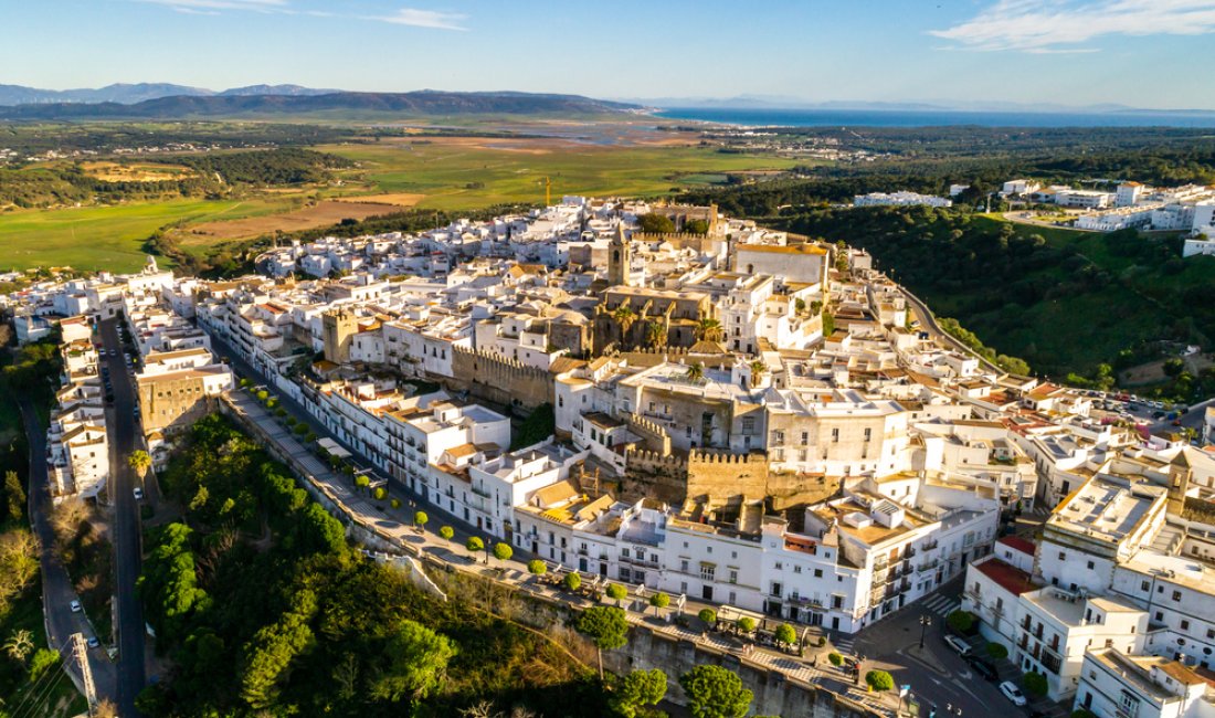 Vejer de la Frontera... dal cielo. Credits alina_danilova / Shutterstock