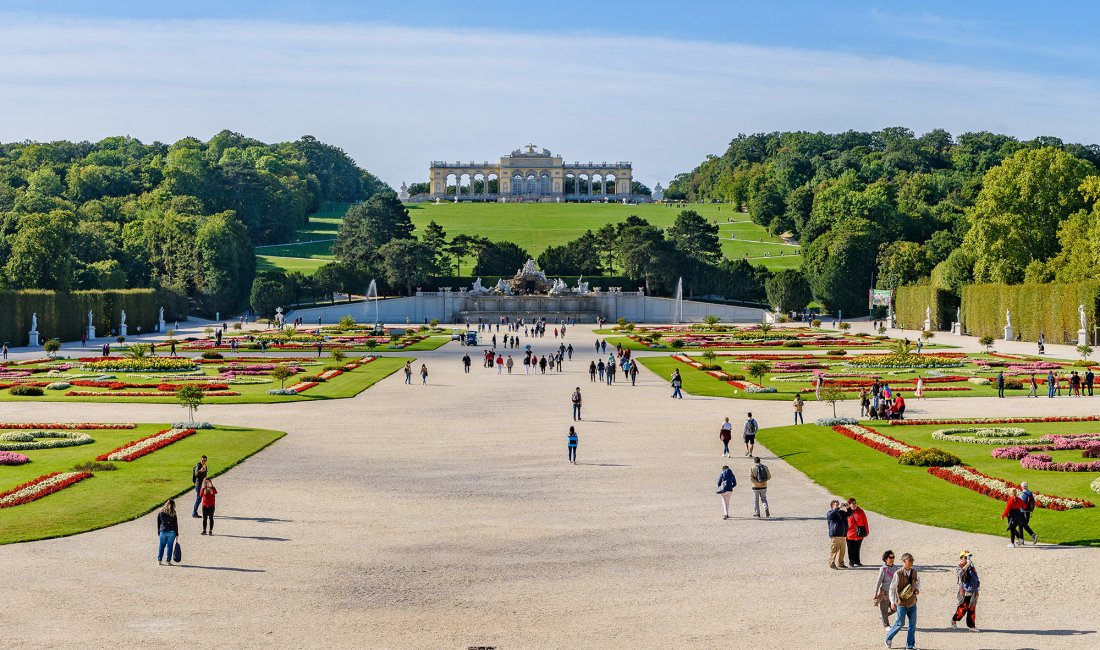 Gli splendidi giardini della Reggia di Schönbrunn