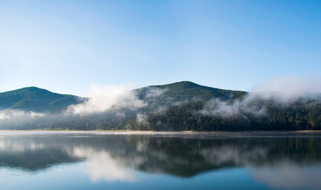 Brume sul Lago Arvo, Sila