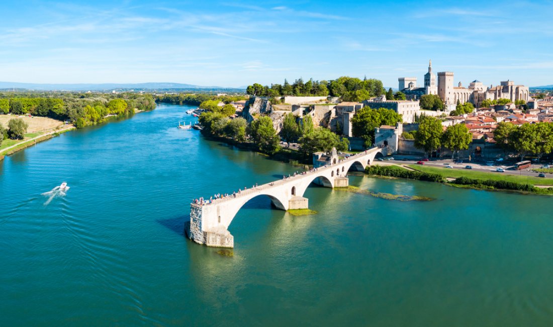 Panorama di Avignone 