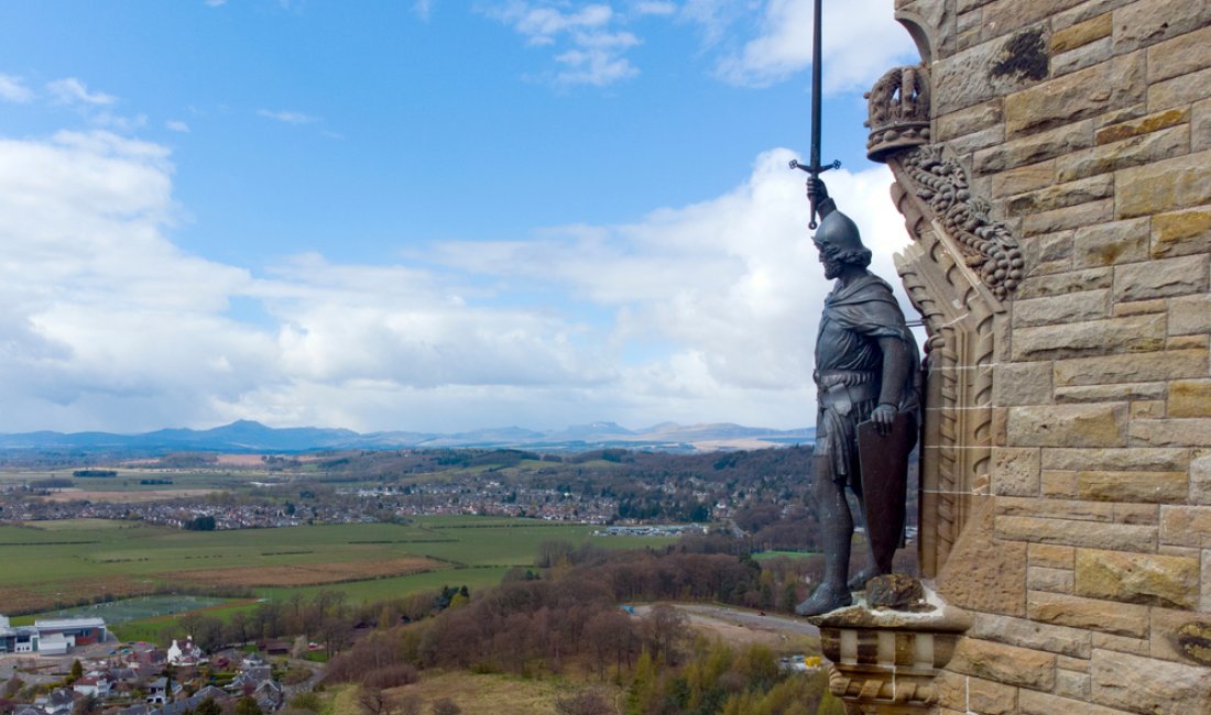 La statua di William Wallace a Stirling