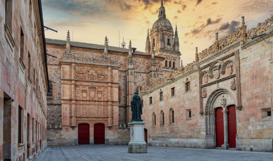 L'ingresso dell'Università di Salamanca