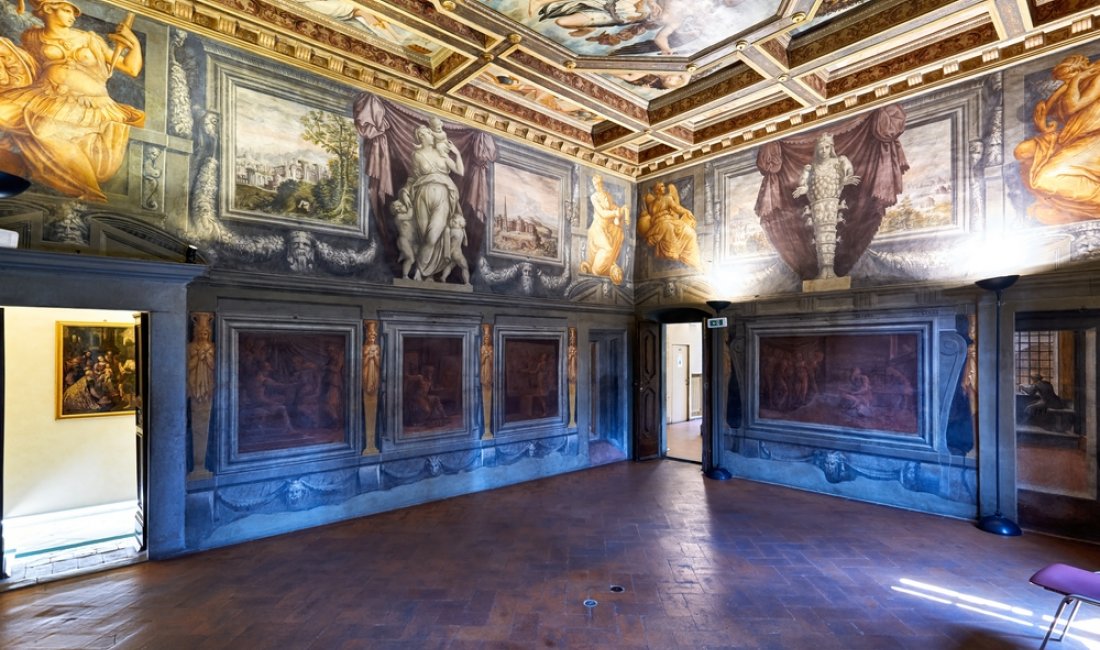 Arezzo, una sala di Casa Vasari