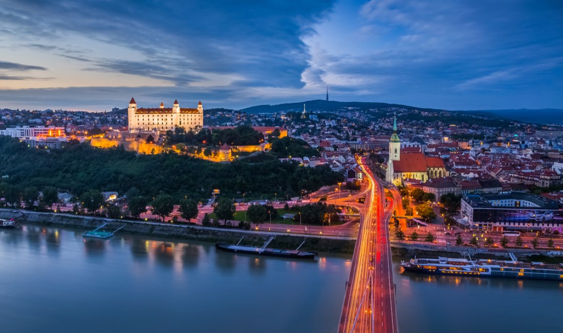 Bratislava, magia della notte 