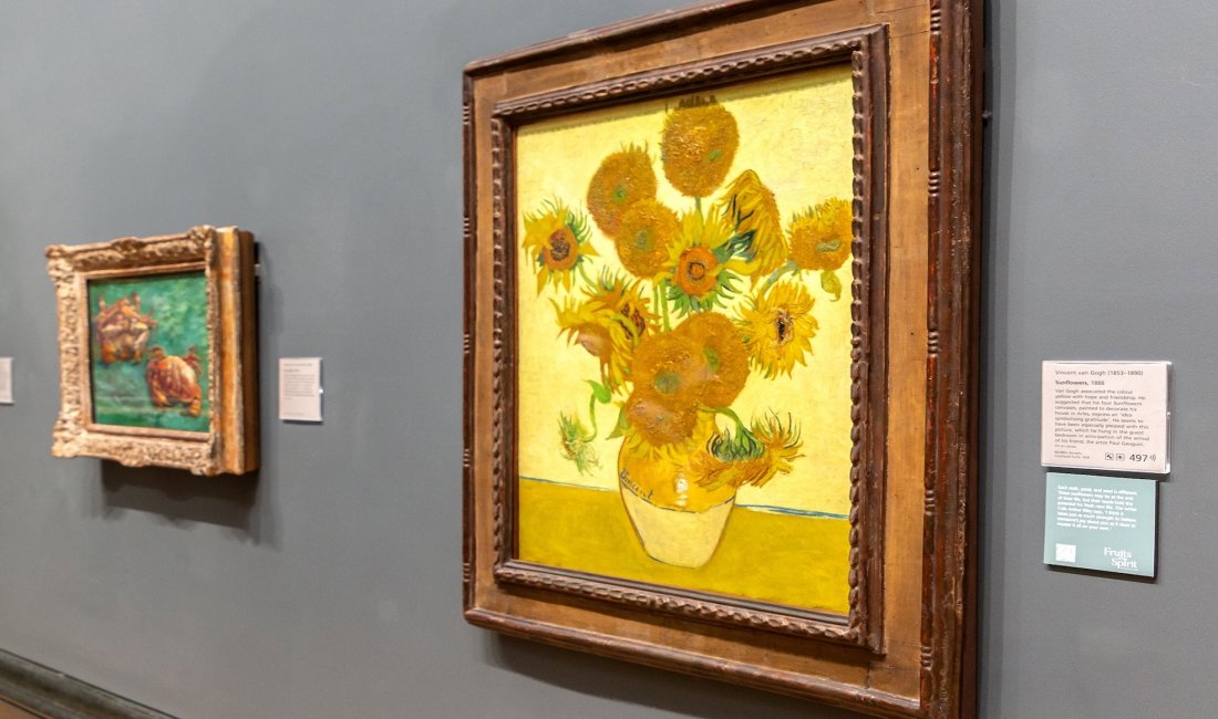 I girasoli alla National Gallery. Credits Sergii Figurnyi / Shutterstock