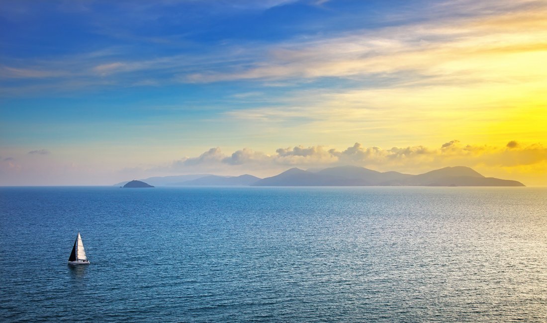 L'Isola d'Elba al Tramonto