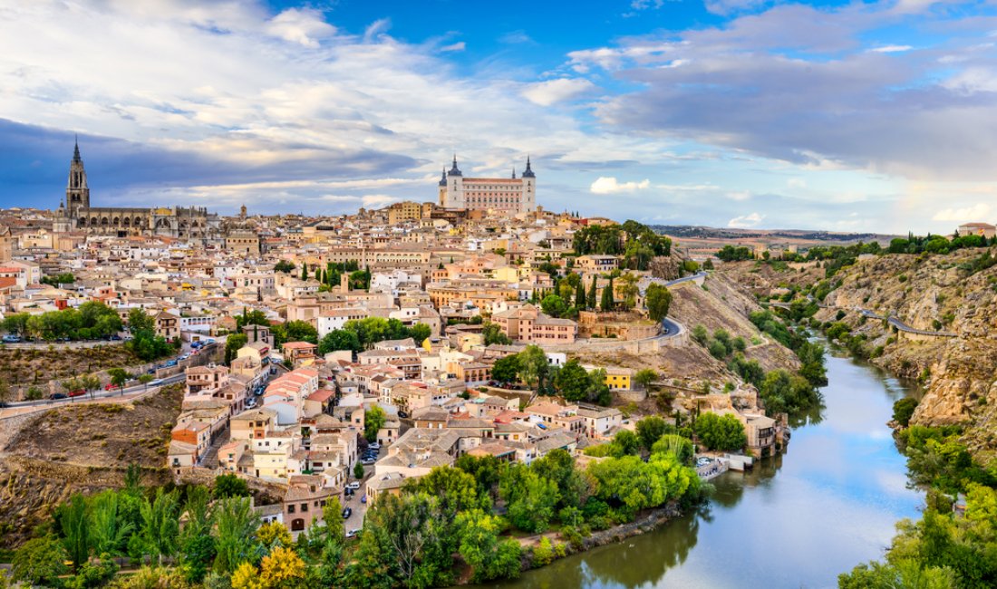 Il fiume Tago a Toledo