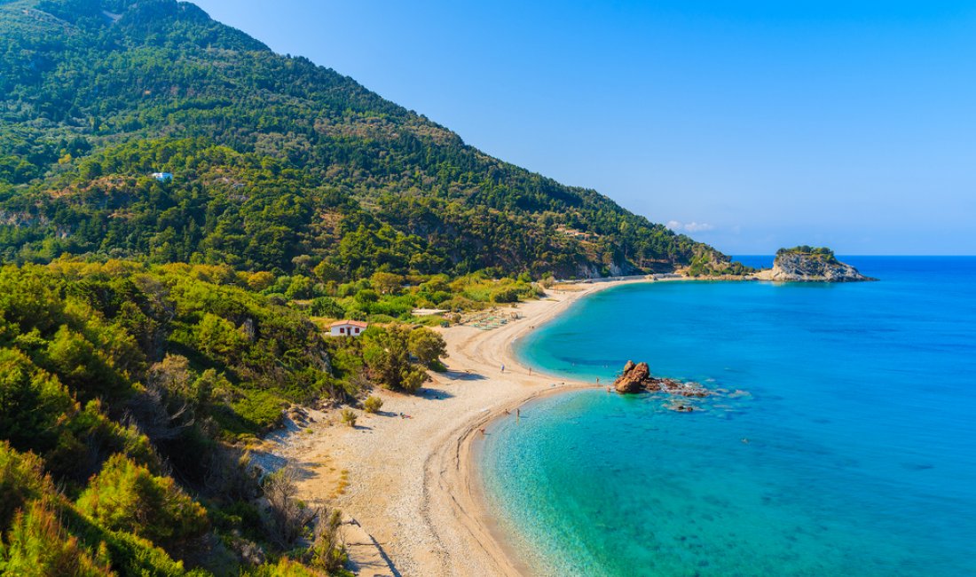 La costa a Potami. Credits Pawel Kazmierczak / Shutterstock