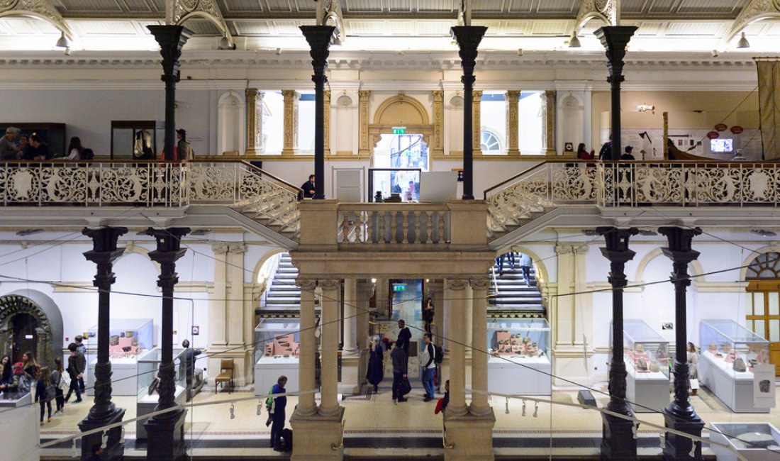 Interno del National Museum, Dublino