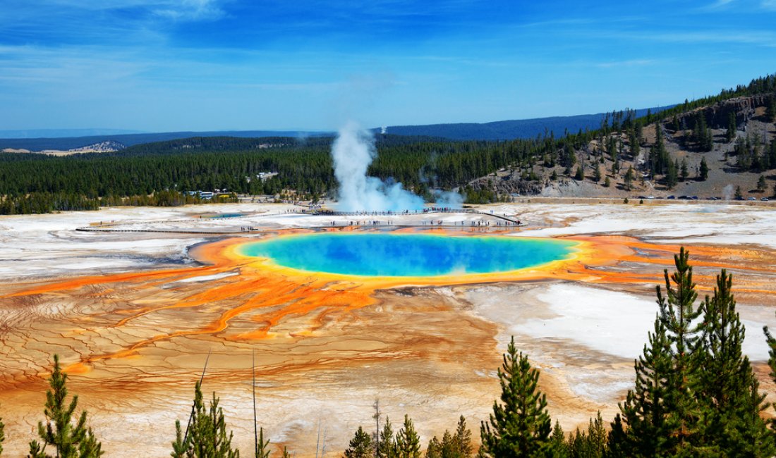 Grand Prismatic Springs, Yellowstone National Park