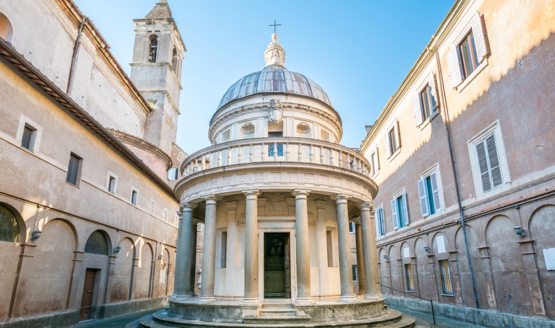 Il tempietto di Bramante a San Pietro in Montorio