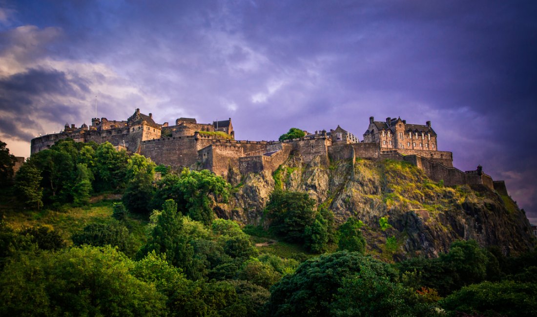 L'imponente Edinburgh Castle
