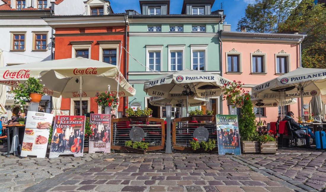 Kazimierz, oggi pura vita e colore