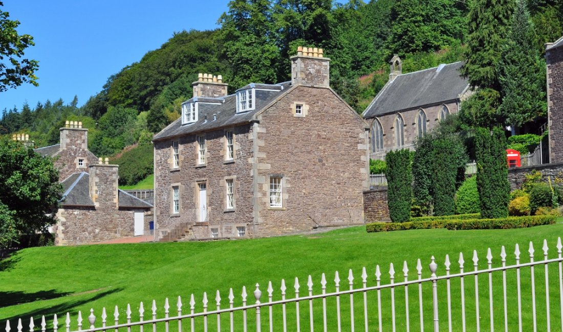 La casa di Owen a New Lanark