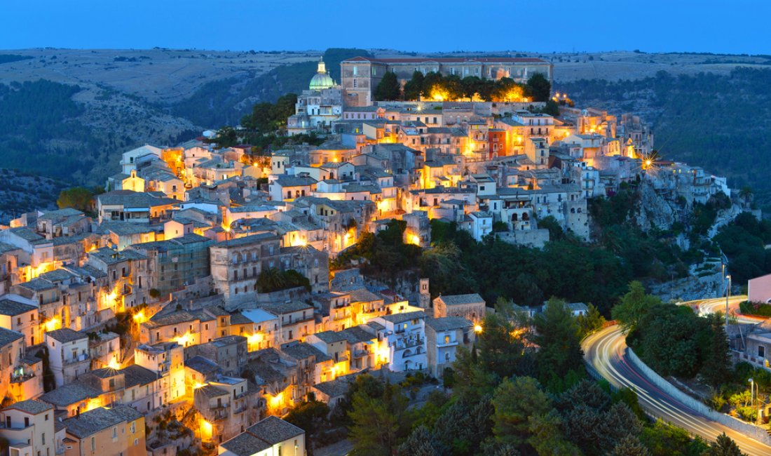 Notte su Ragusa Ibla