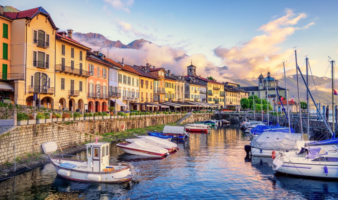 Il lungolago di Cannobio