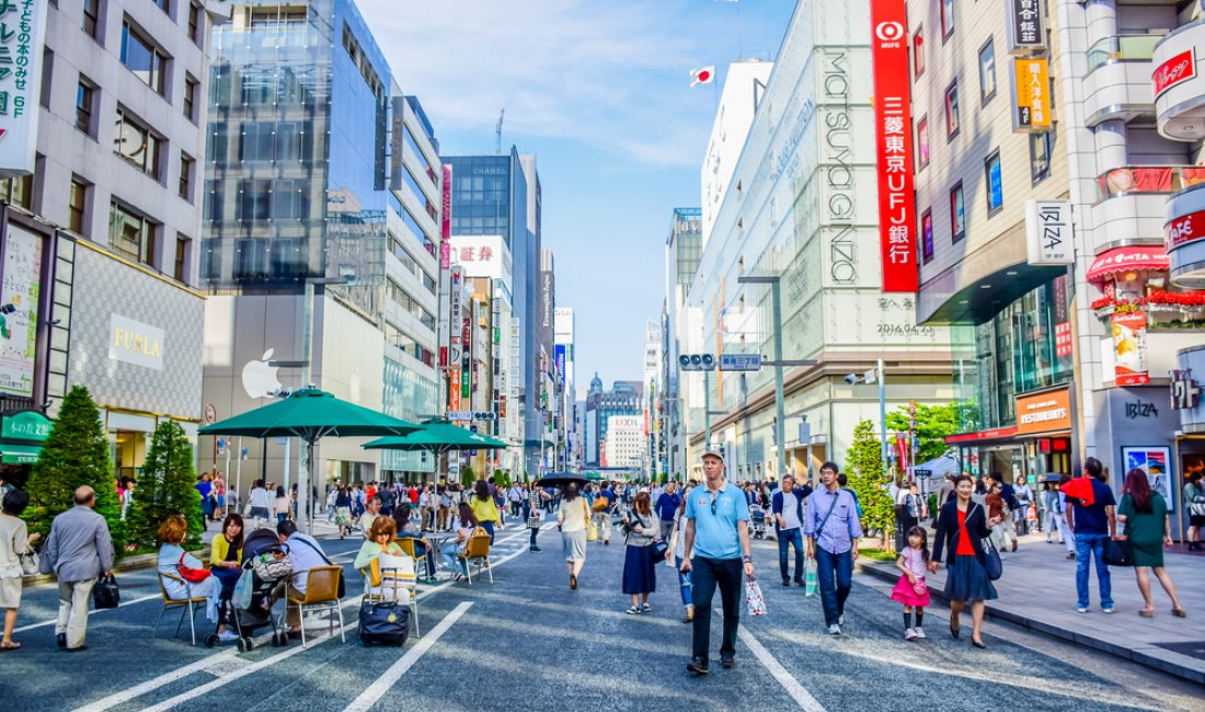 Tokyo, in giro per Ginza