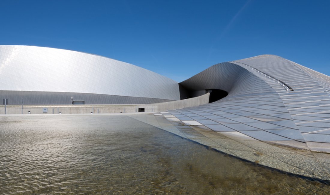 Le forme avveniristiche dell'acquario di Copenaghen. Credits Kraft_Stoff / Shutterstock