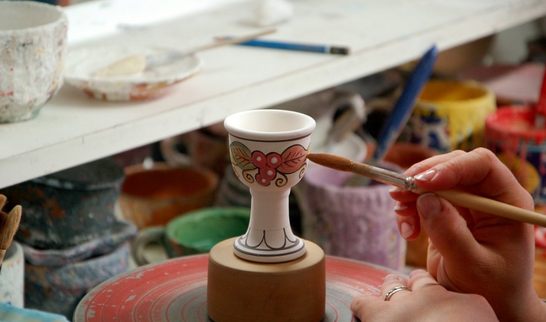 Lavorazione della ceramica a Deruta