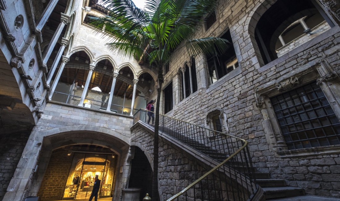 L'ingresso del Museo Picasso, Barcellona