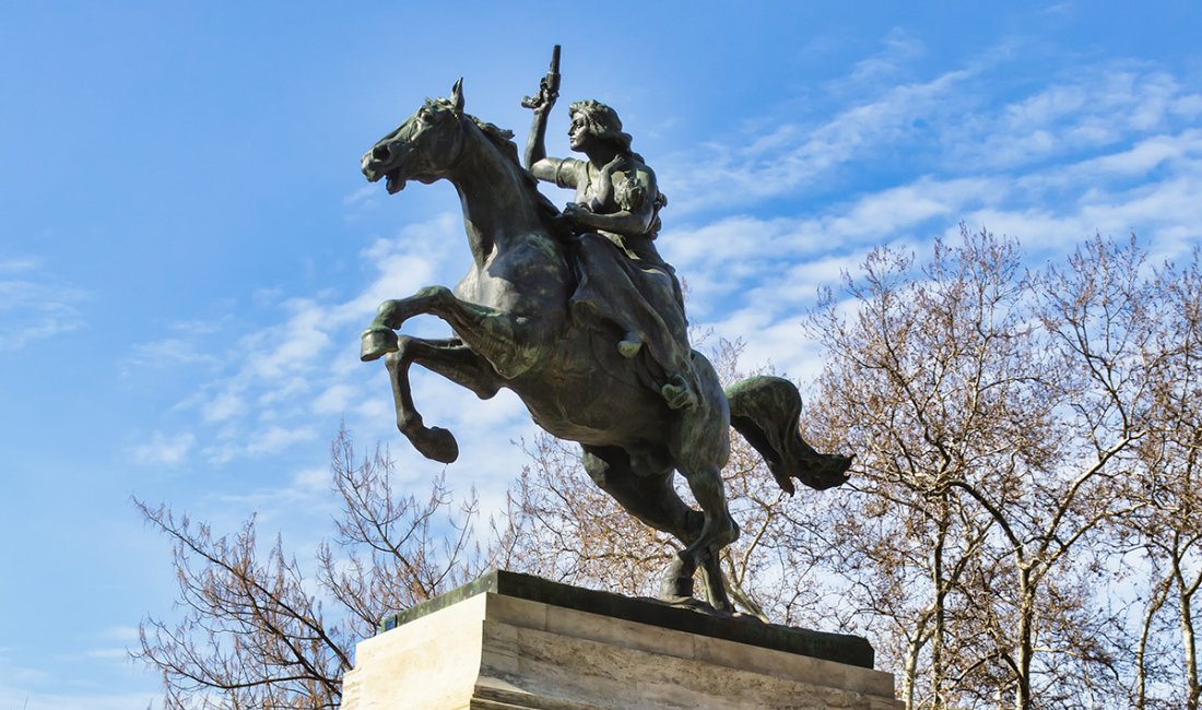 Tutto lo slancio di Anita Garibaldi