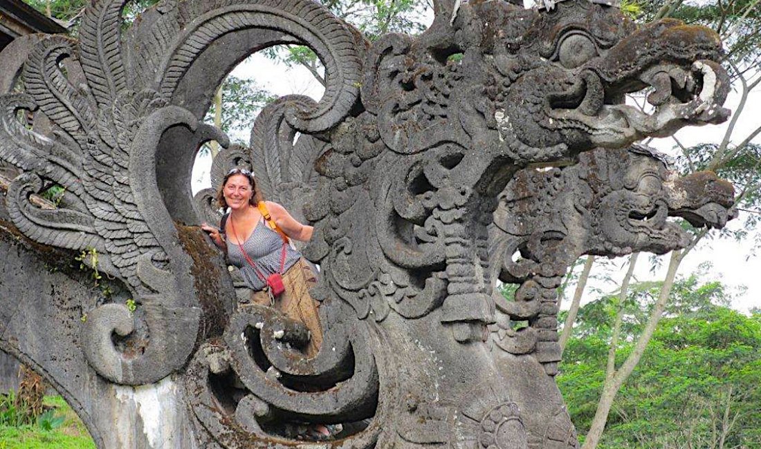 Simonetta Clucher a Bali © Sulle strade del mondo