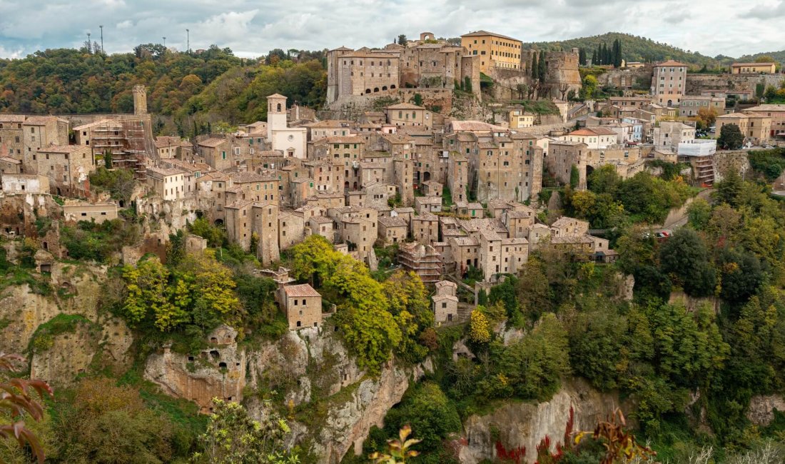 Panorama di Sorano | Credit Alessio Pellegrini - Terra Incognita