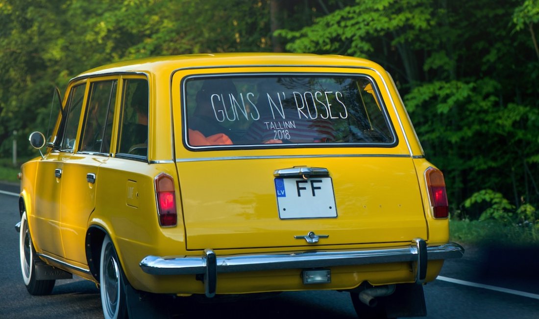Tallin, i taxi amano il rock