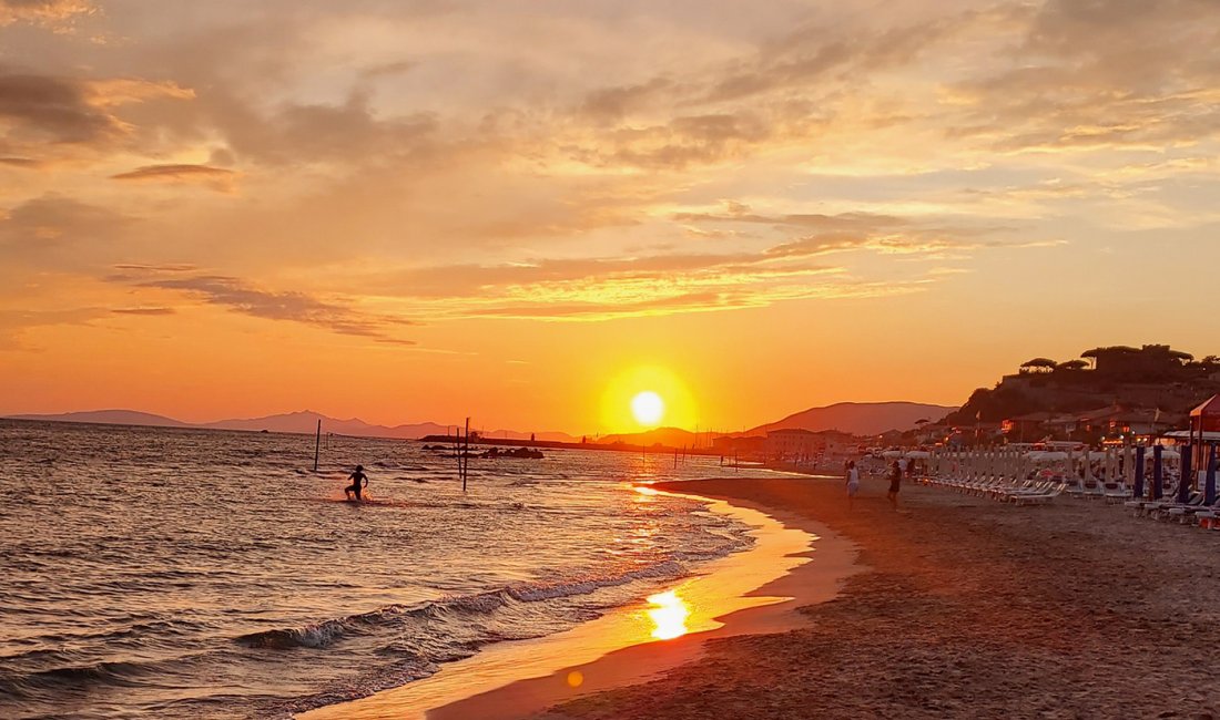 Tramonto a Castiglione della Pescaia