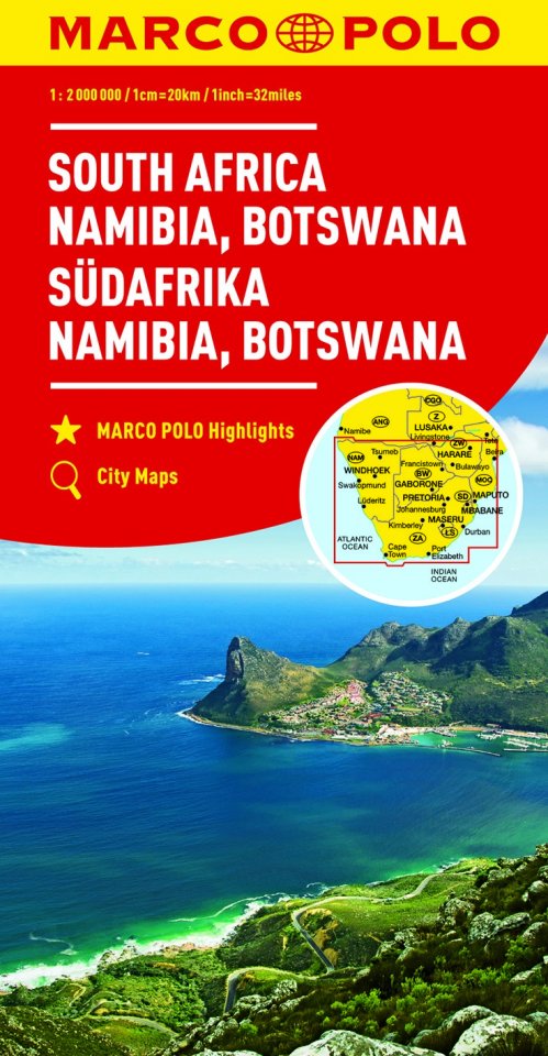 Copertina di Sudafrica, Namibia, Botswana