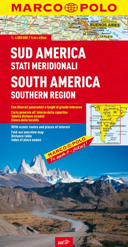 Copertina di Sud America stati meridionali