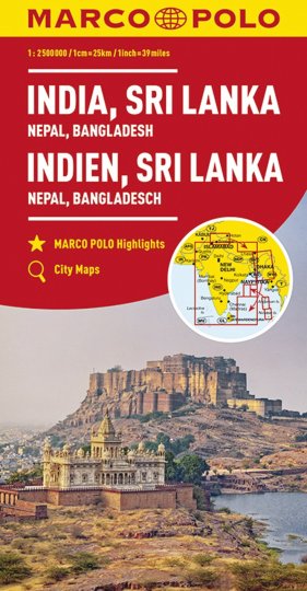 Copertina di India, Sri Lanka, Nepal, Bangladesh